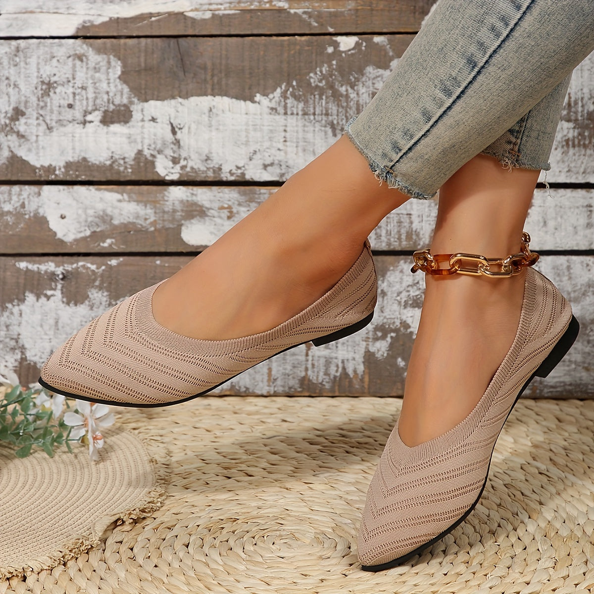 Violy | Damen Komfort-Flachschuhe