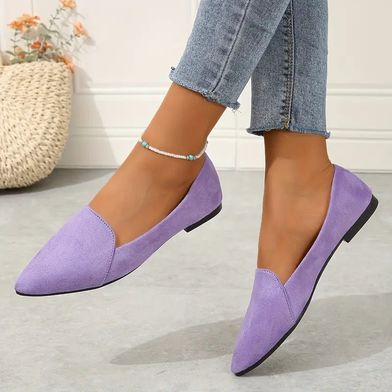 Fennie | Bequeme Slip-On Flache Schuhe mit spitzer Zehenpartie