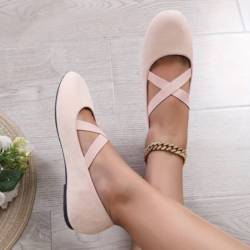 Luna | Ballerinas mit Leopardenmuster und Bequemem Schlupfdesign für Damen