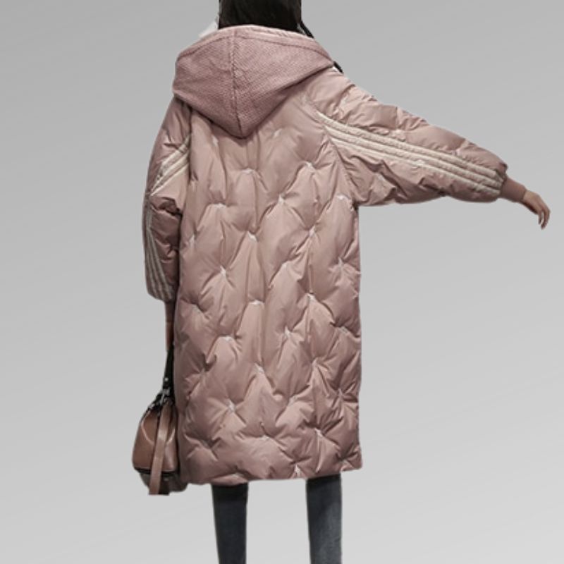 Laney - Lange gefütterte Damenjacke