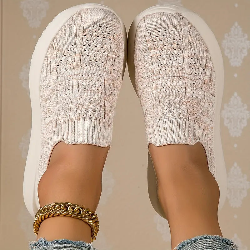 Hassina | Vielseitige gewebte Low-Top-Sneakers mit Fliege