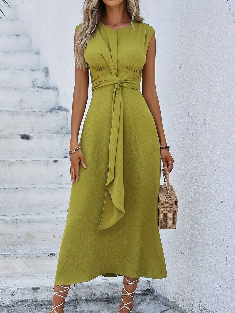Aurora | Maxikleid mit Eleganten Details und Fließendem Schnitt für Damen