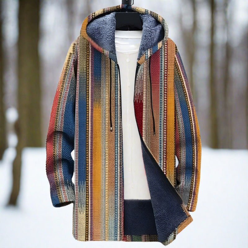 Aurelia | Strickjacke mit Auffälligen Mustern und Kuscheliger Innenauskleidung für Frauen
