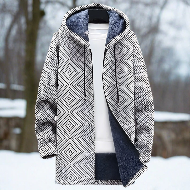 Aurelia | Strickjacke mit Auffälligen Mustern und Kuscheliger Innenauskleidung für Frauen