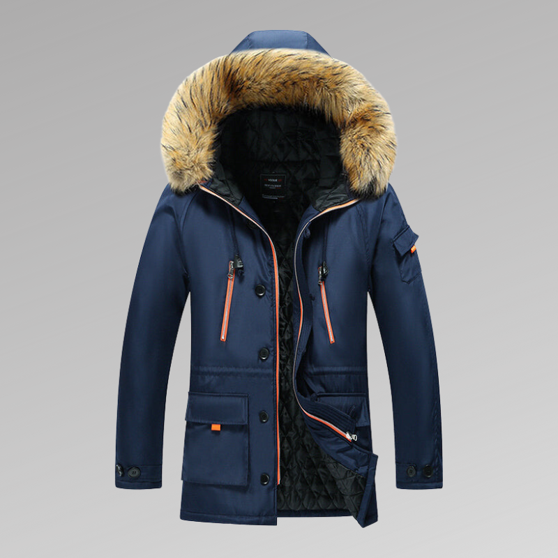 Livia | Winterjacke mit Kunstpelzkragen und Stilvollem Design für Damen
