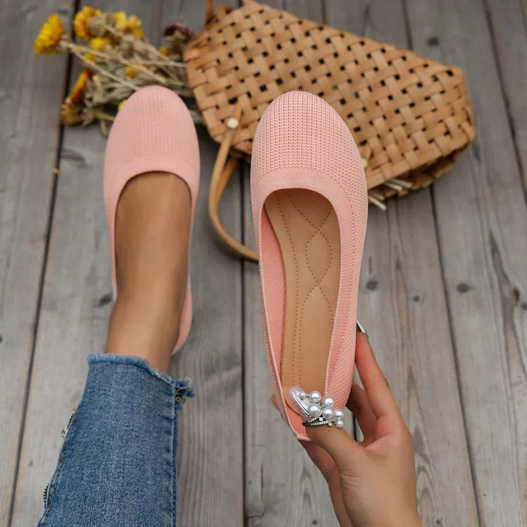 Luciana | Ballett-Flats mit Gepolsterter Innensohle und Eleganten Design für Damen