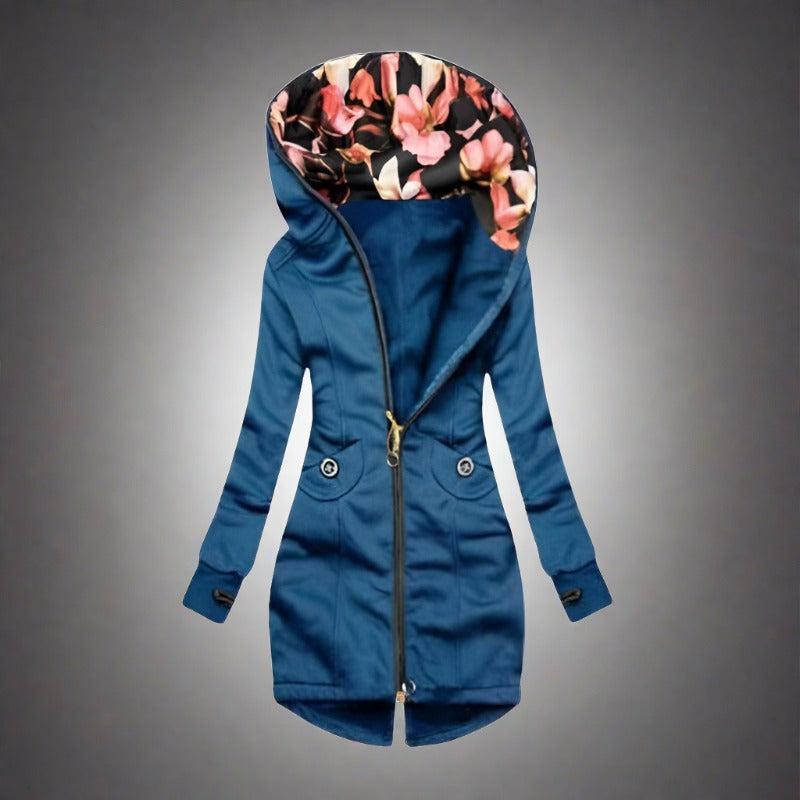 Amara | Wintermantel mit Eleganter Kapuze und Stilvollem Design für Damen