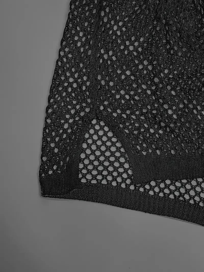 Bikini-Cover Up - Offene Front - Häkeln - Beach-Cover Up - Strandbekleidung