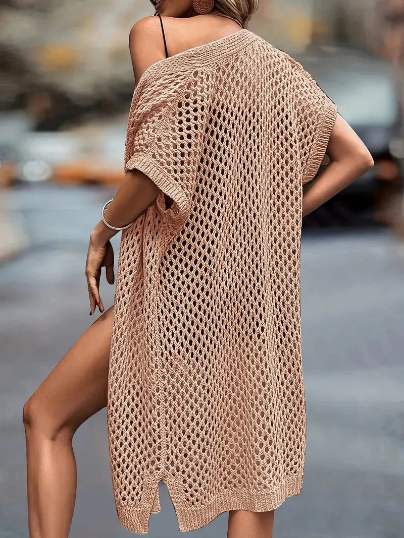 Bikini-Cover Up - Offene Front - Häkeln - Beach-Cover Up - Strandbekleidung