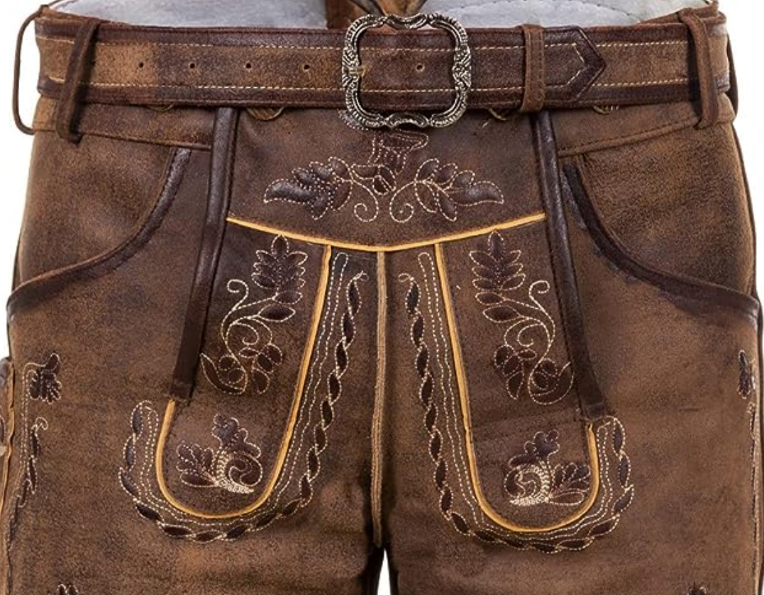 Rudy - Modische und Einzigartige Lederhose für Herren