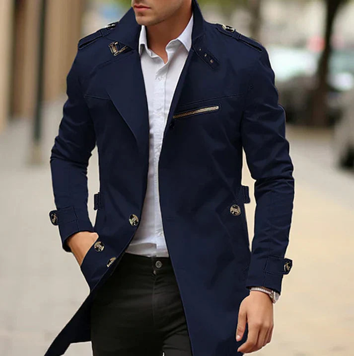 Joshua - Eleganter Frühling-Trenchcoat für Herren
