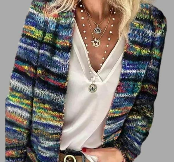 Kora - Wunderschöner, warmer Cardigan in tollen Farben