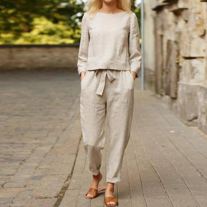 Juniper - Leinenhose mit Leinenhemd