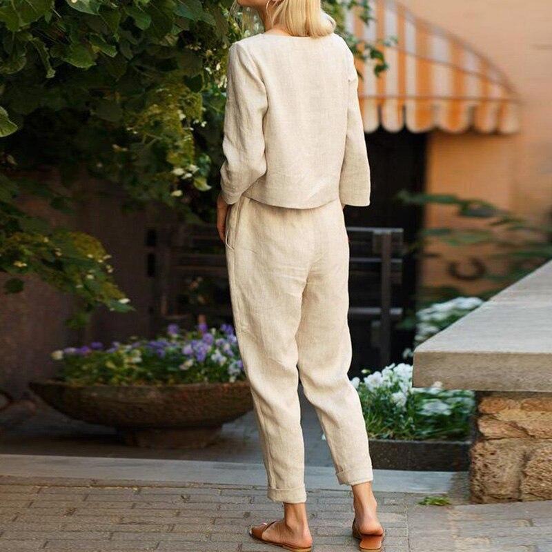 Juniper - Leinenhose mit Leinenhemd