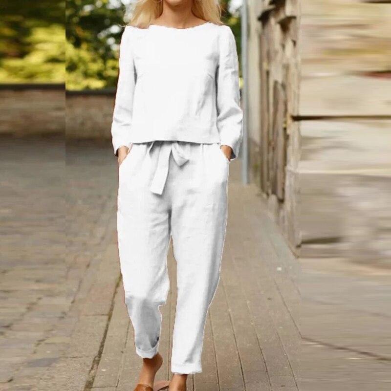Juniper - Leinenhose mit Leinenhemd
