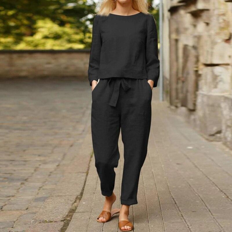 Juniper - Leinenhose mit Leinenhemd
