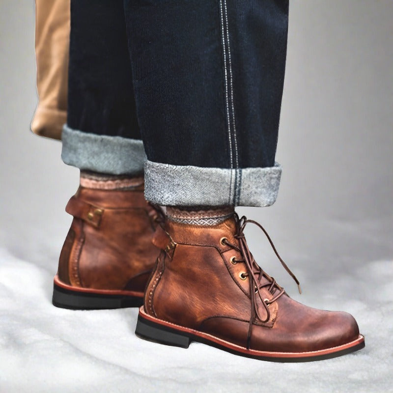 Lukas | Winterstiefel mit Robuster Konstruktion und Elegantem Design für Herren