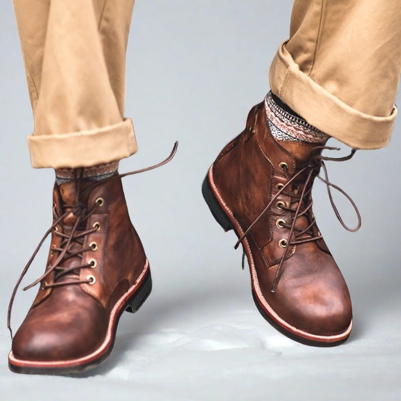 Lukas | Winterstiefel mit Robuster Konstruktion und Elegantem Design für Herren