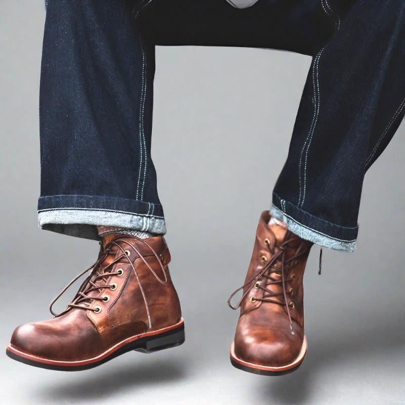 Lukas | Winterstiefel mit Robuster Konstruktion und Elegantem Design für Herren