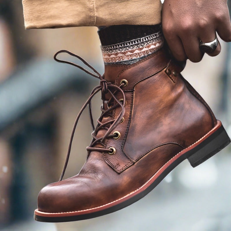 Lukas | Winterstiefel mit Robuster Konstruktion und Elegantem Design für Herren