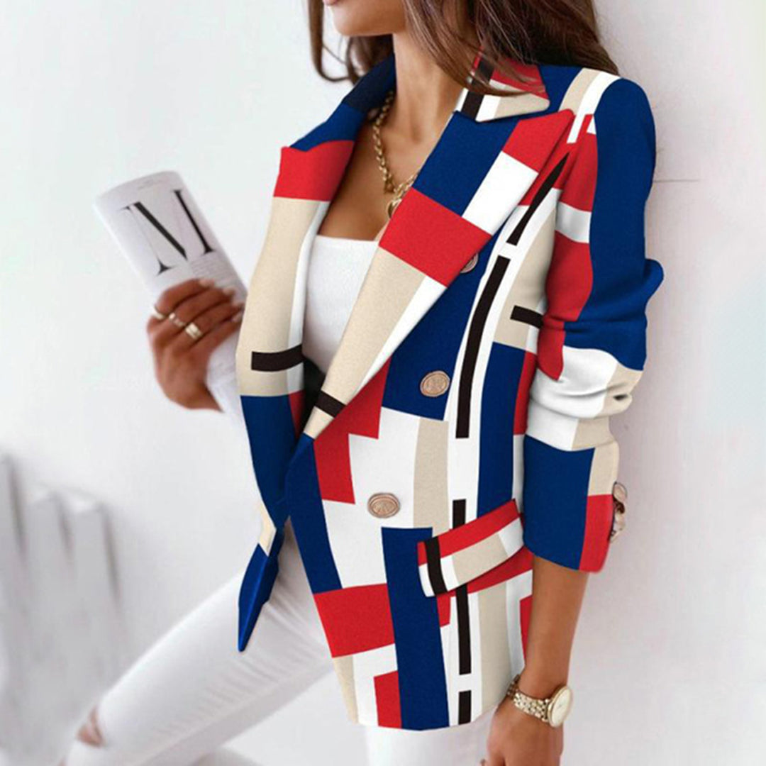 Celina | Blazer mit Elegantem Karomuster und Komfortabler Passform für Frauen