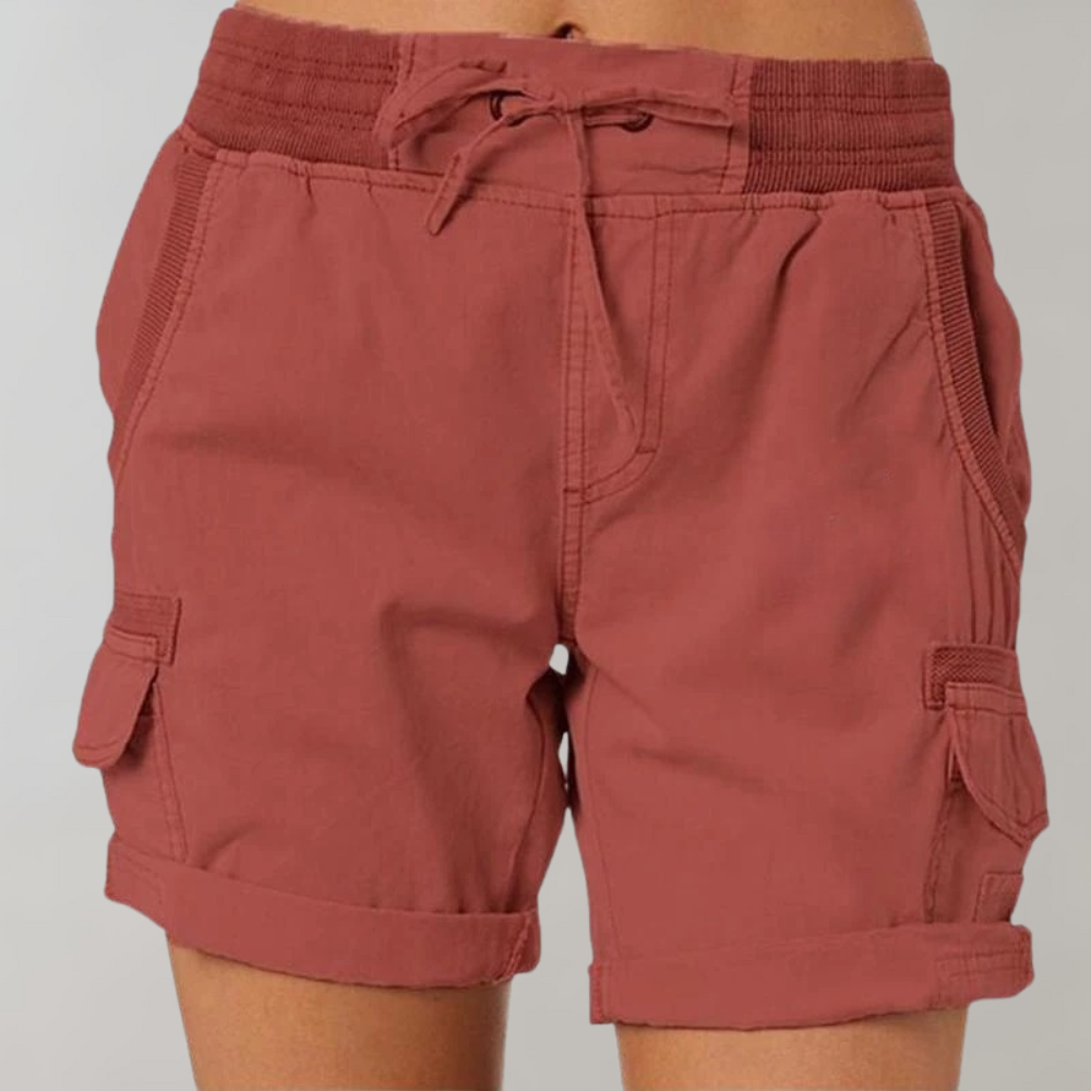 Susanna - Damen High-Waisted Shorts