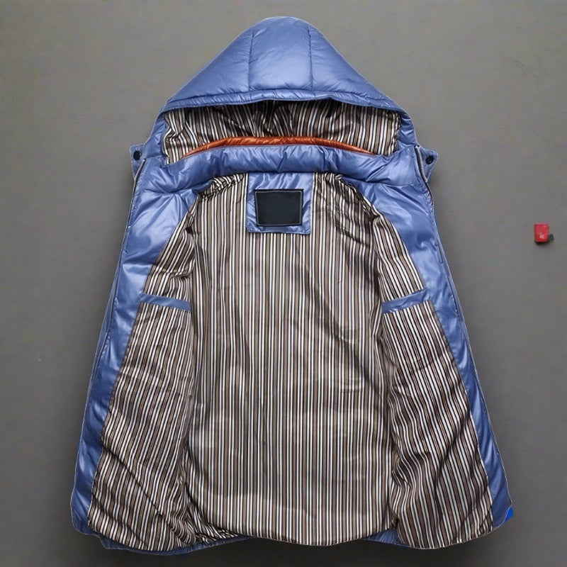 Luca | Steppjacke mit Wetterfestem Design und Stilvollem Innenfutter für den Winter