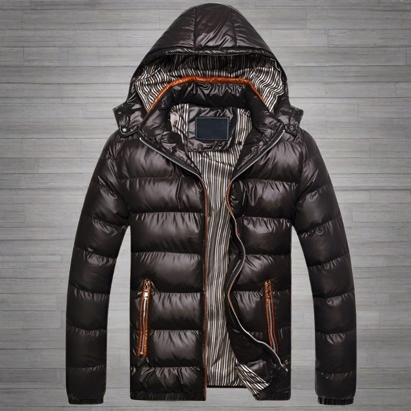 Luca | Steppjacke mit Wetterfestem Design und Stilvollem Innenfutter für den Winter