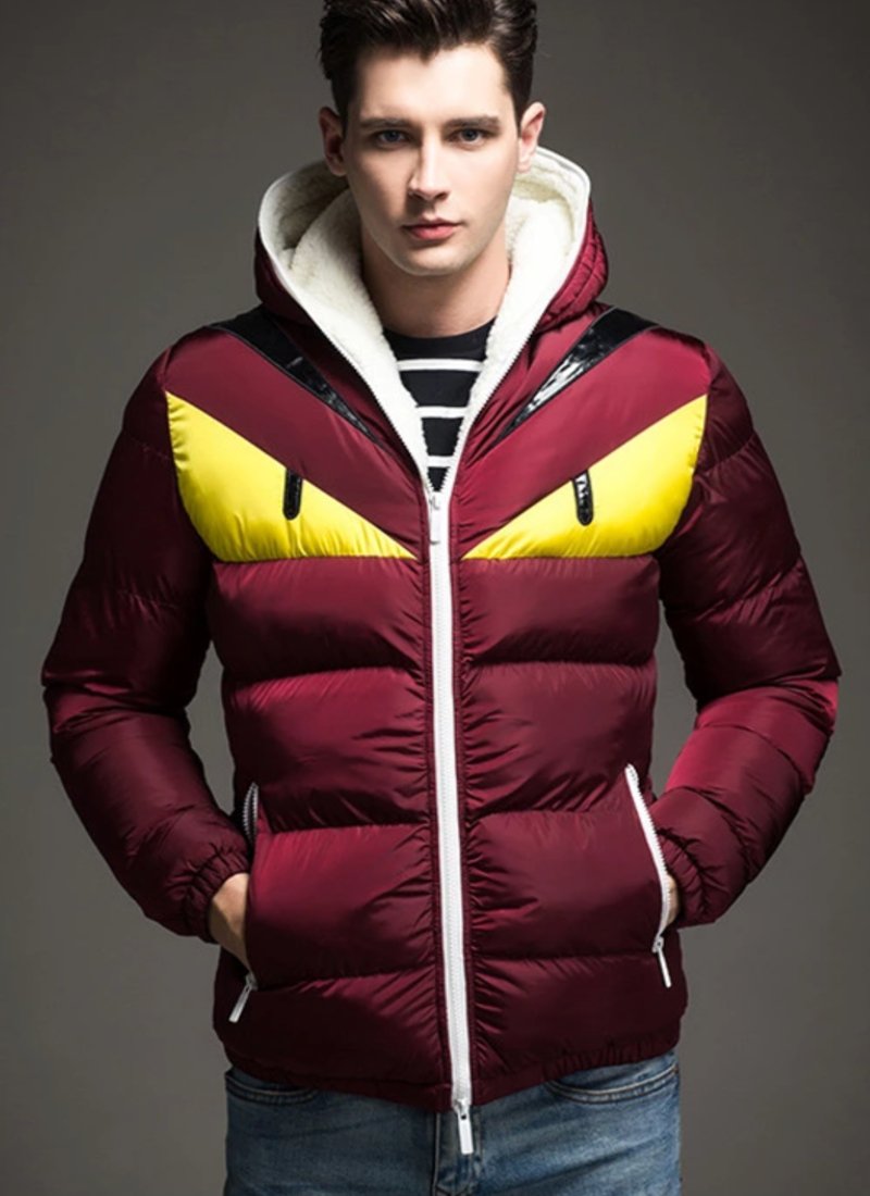 Aurelius | Steppjacke mit Hohem Kragen und Eleganten Details für Herren