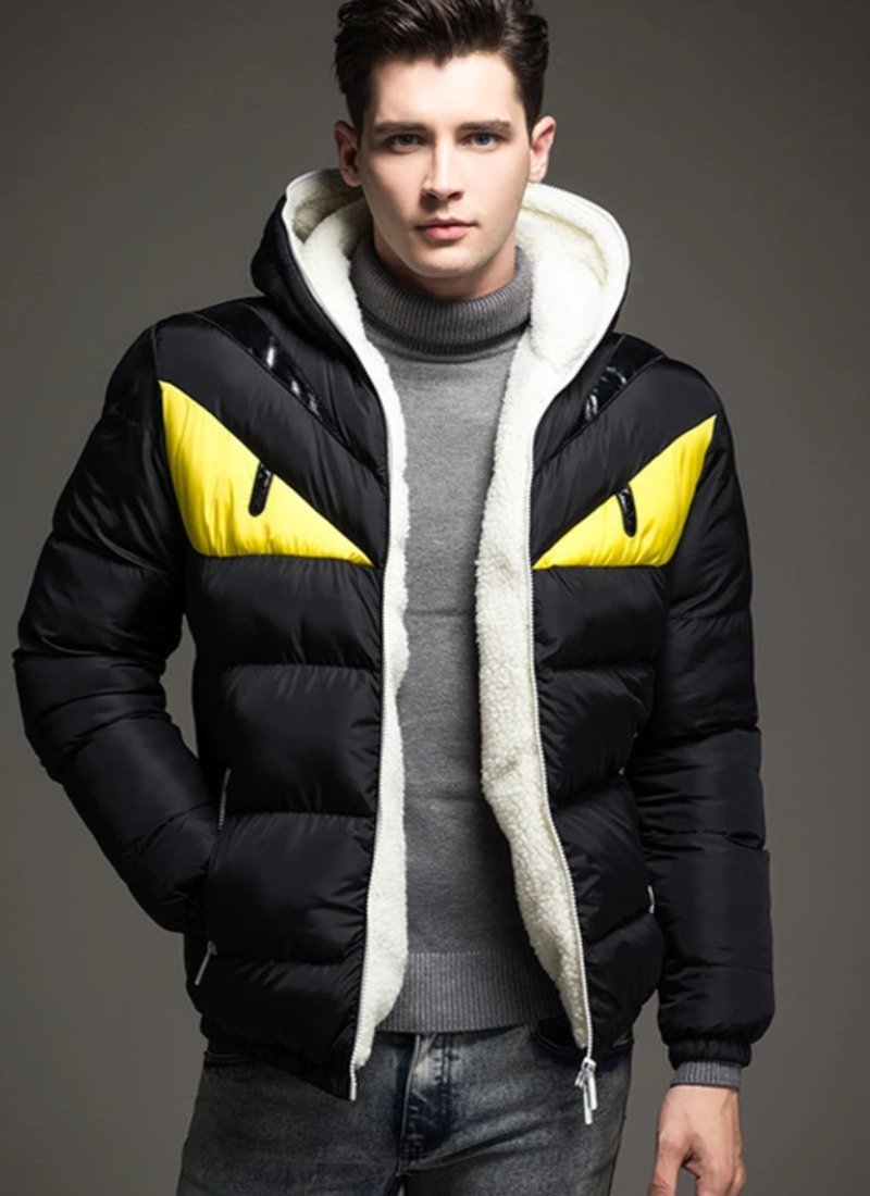 Aurelius | Steppjacke mit Hohem Kragen und Eleganten Details für Herren