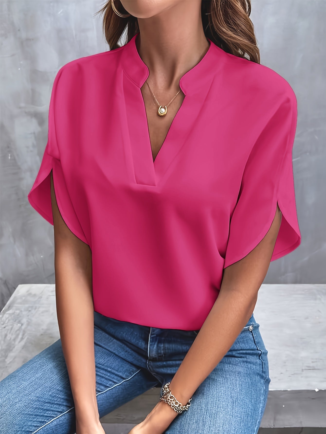 Hailey - Elegante Leichte Bluse für Damen