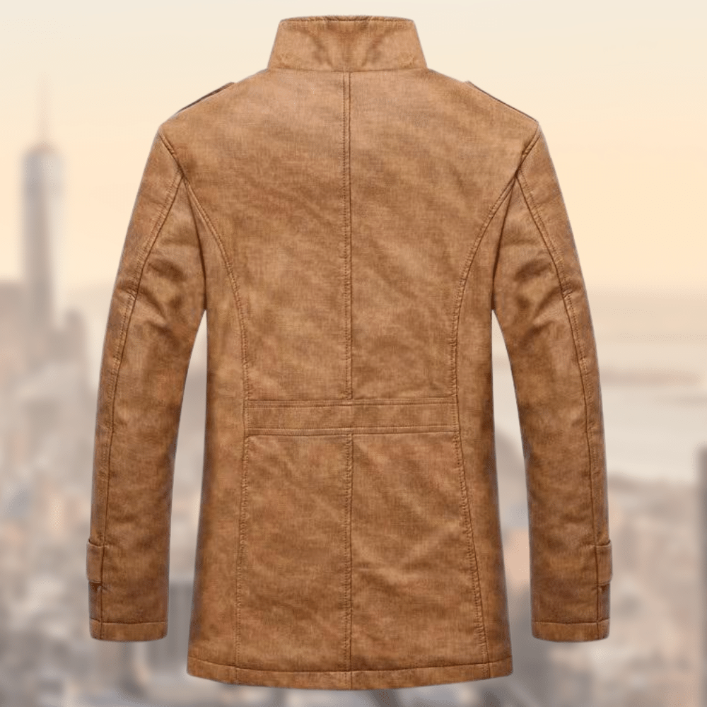 Leander | Jacke mit Luxuriösem Sherpa-Futter und Klassischem Cord für Männer