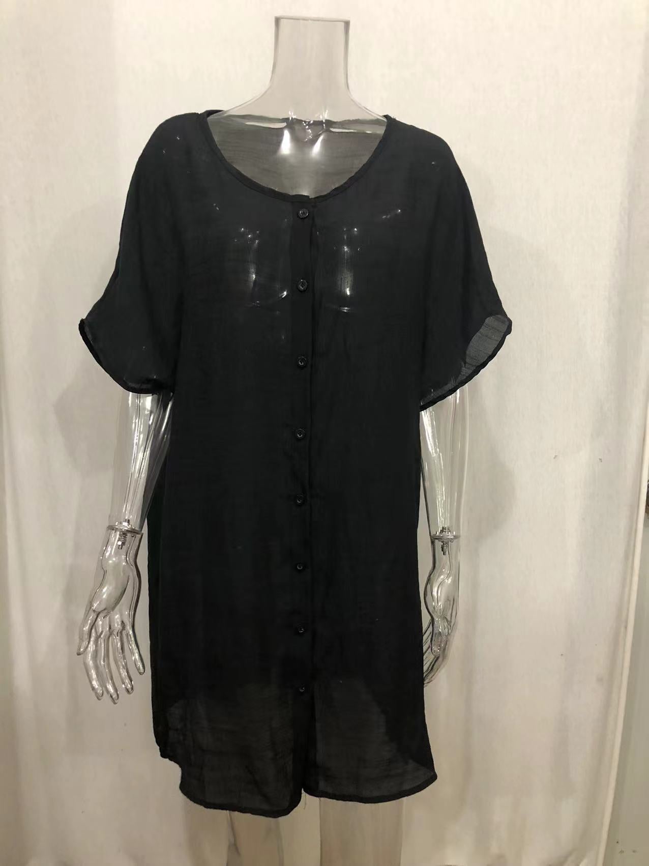 Liana | Blusenkleid mit Leichtem Material und Vielfältigen Farben für Damen