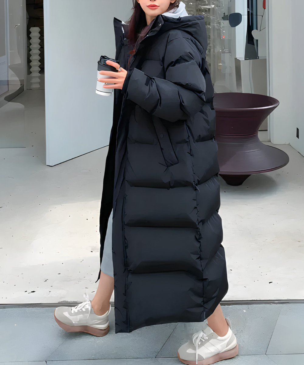 Lilia - Wasserdichte und winddichte lange Jacke