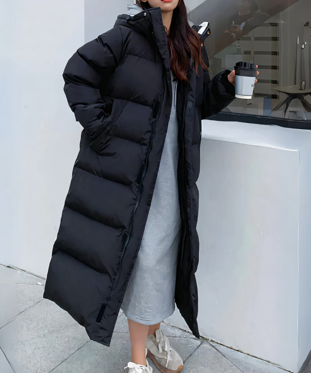 Lilia - Wasserdichte und winddichte lange Jacke