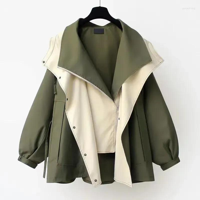 Frühlingsjacke - Wasserdicht - Kapuze - Regenjacke - Damenjacke