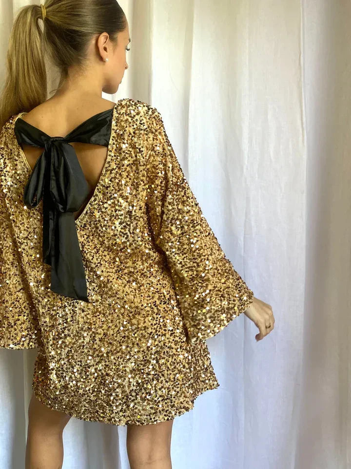Greta - Glitzerndes Kleid
