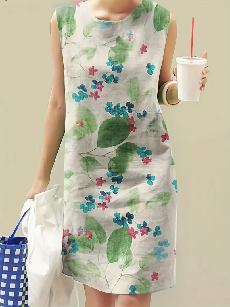 Liora | Blumenkleid mit Atmungsaktivem Design und Floralem Muster für Damen