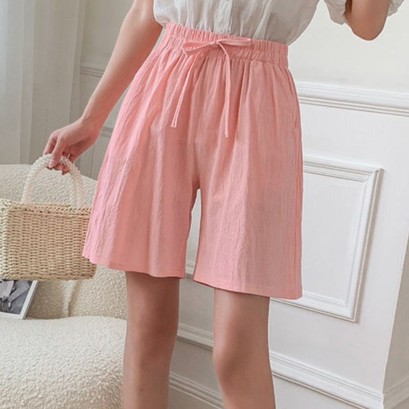 Livia | Baumwollshorts mit Atmungsaktivem Stoff und Elastischem Bund für Damen
