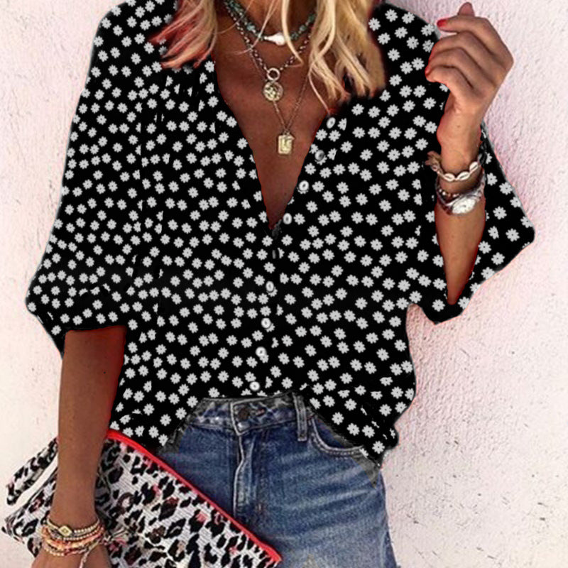 Naomi | Stilvolle Bluse mit Blumenmuster