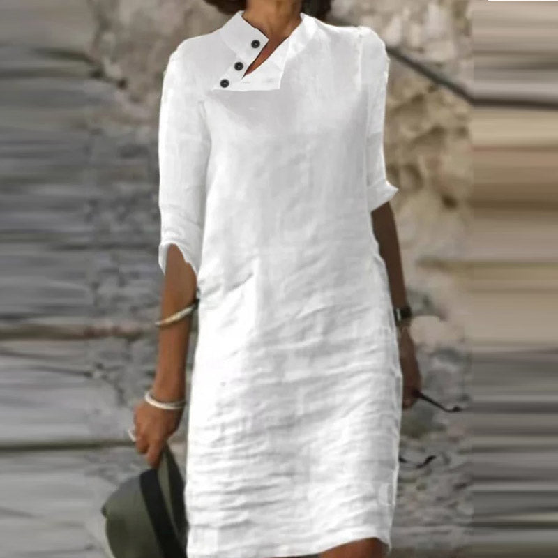 Aurelia | Sommerkleid mit Leichtem Stoff und Blumendruck für Damen