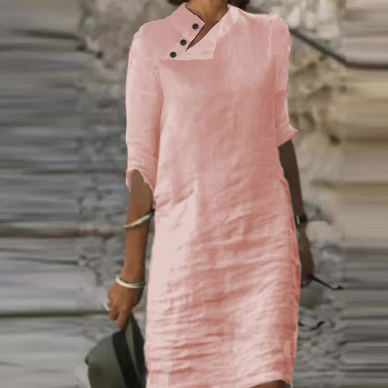 Aurelia | Sommerkleid mit Leichtem Stoff und Blumendruck für Damen