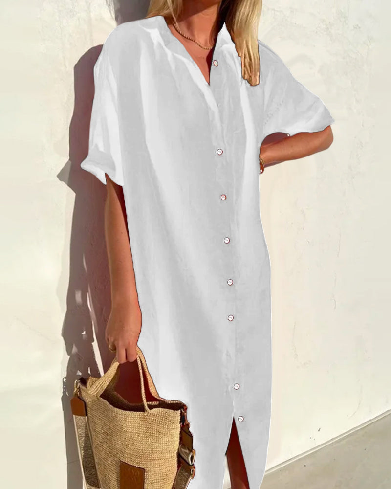 Luciana | Sommerkleid mit Eleganter Silhouette und Hochwertigen Materialien für Damen