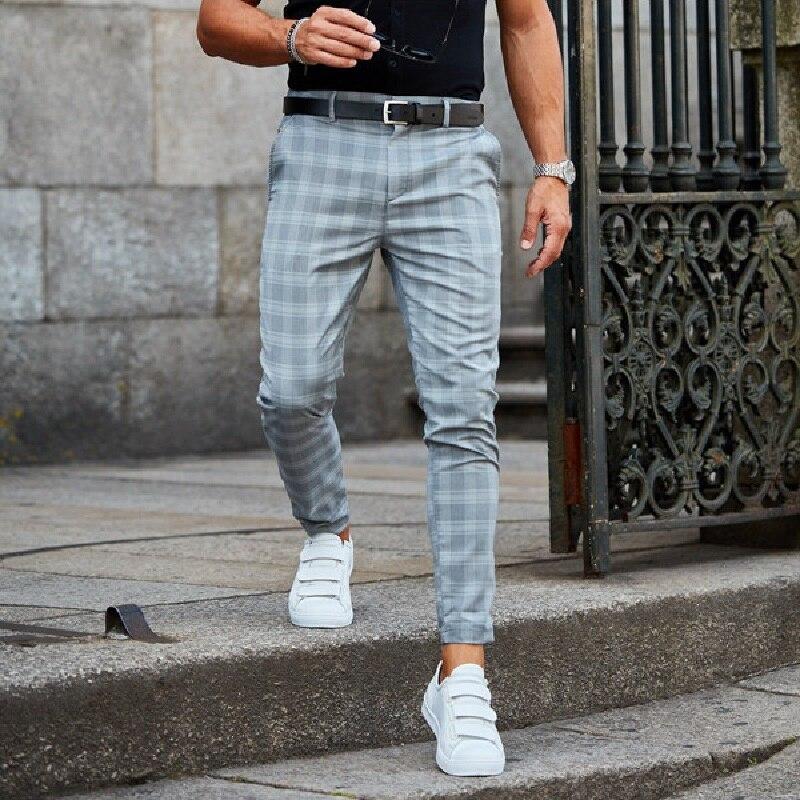 Maximilian | Chino Hose mit Stilvollem Karomuster und Perfekter Passform für Herren