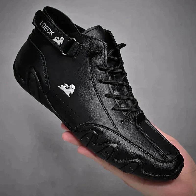 Mathew - Ultra-bequemer, rutschfester Barfußschuh aus echtem Leder (Unisex)