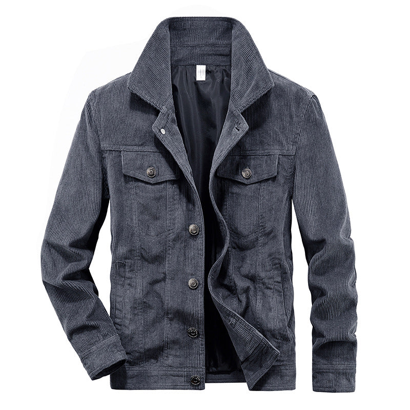 Javier - Dünne Cordjacke für Männer