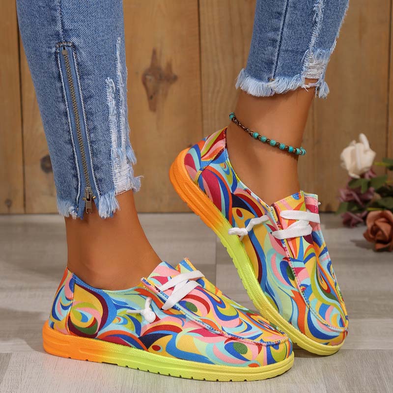 Darlene - Lässige Bunte Sneaker