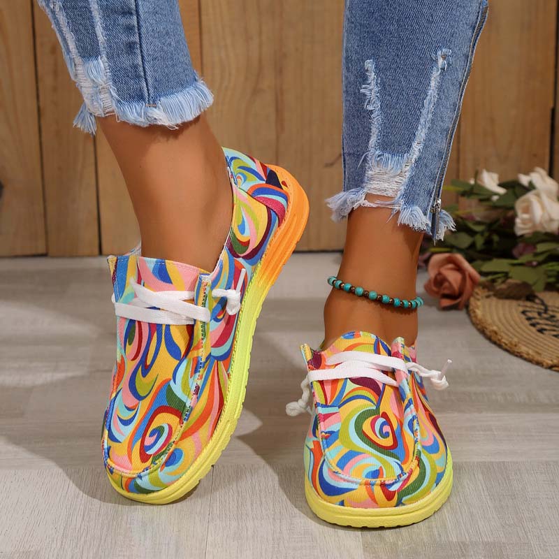Darlene - Lässige Bunte Sneaker