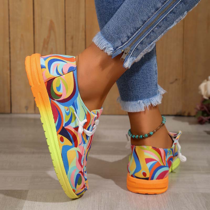 Darlene - Lässige Bunte Sneaker