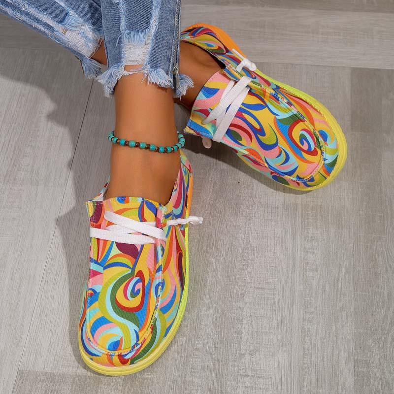 Darlene - Lässige Bunte Sneaker